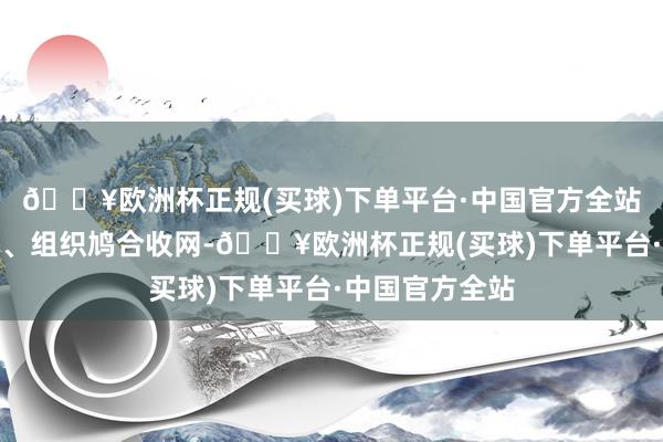 🔥欧洲杯正规(买球)下单平台·中国官方全站加强专案攻坚、组织鸠合收网-🔥欧洲杯正规(买球)下单平台·中国官方全站