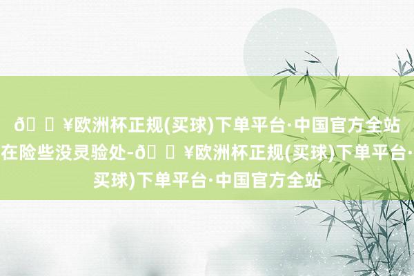 🔥欧洲杯正规(买球)下单平台·中国官方全站暂停的决定现在险些没灵验处-🔥欧洲杯正规(买球)下单平台·中国官方全站