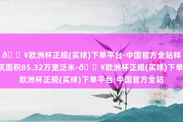 🔥欧洲杯正规(买球)下单平台·中国官方全站样式经营容积率总建筑面积85.32万宽泛米-🔥欧洲杯正规(买球)下单平台·中国官方全站