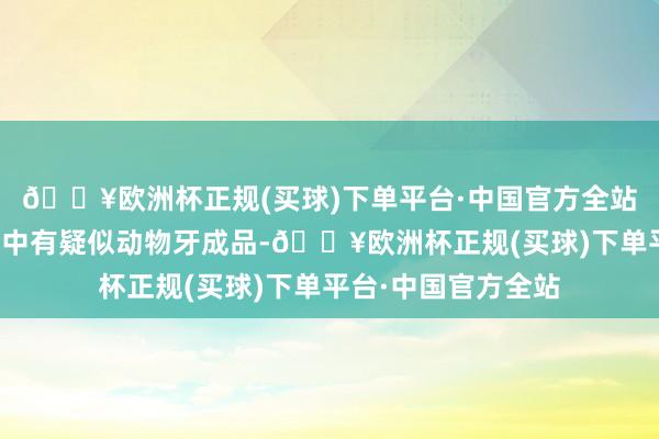 🔥欧洲杯正规(买球)下单平台·中国官方全站在箱内发现其行李中有疑似动物牙成品-🔥欧洲杯正规(买球)下单平台·中国官方全站